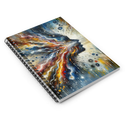 Empathetic Awakening Dynamic Spiral Notebook - Ruled Line - ATUH.ART