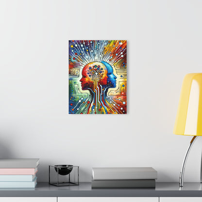 Empathetic Connection Abstract Acrylic Prints (French Cleat Hanging) - ATUH.ART