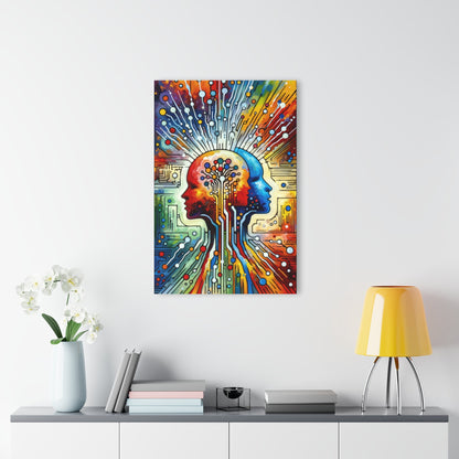 Empathetic Connection Abstract Acrylic Prints (French Cleat Hanging) - ATUH.ART