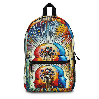 Empathetic Connection Abstract Backpack - ATUH.ART