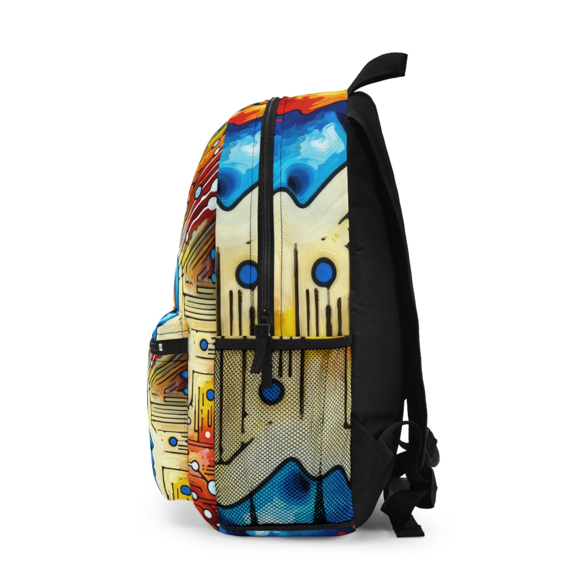 Empathetic Connection Abstract Backpack - ATUH.ART