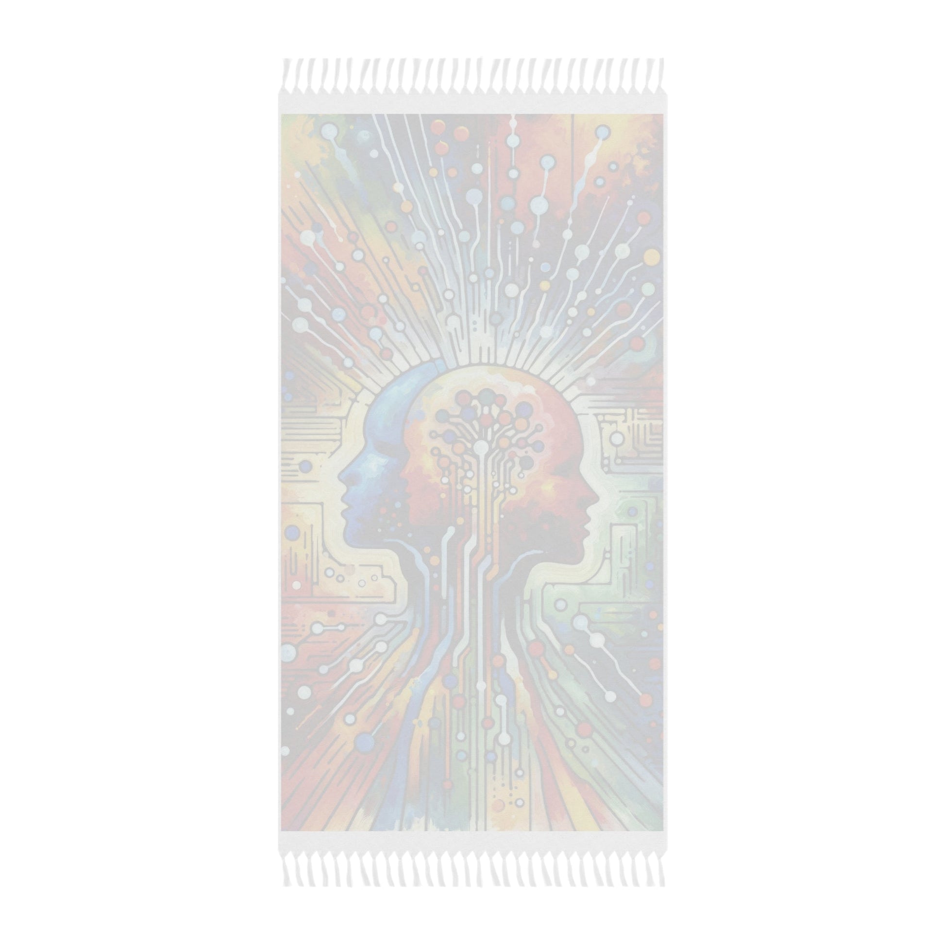 Empathetic Connection Abstract Boho Beach Cloth - ATUH.ART