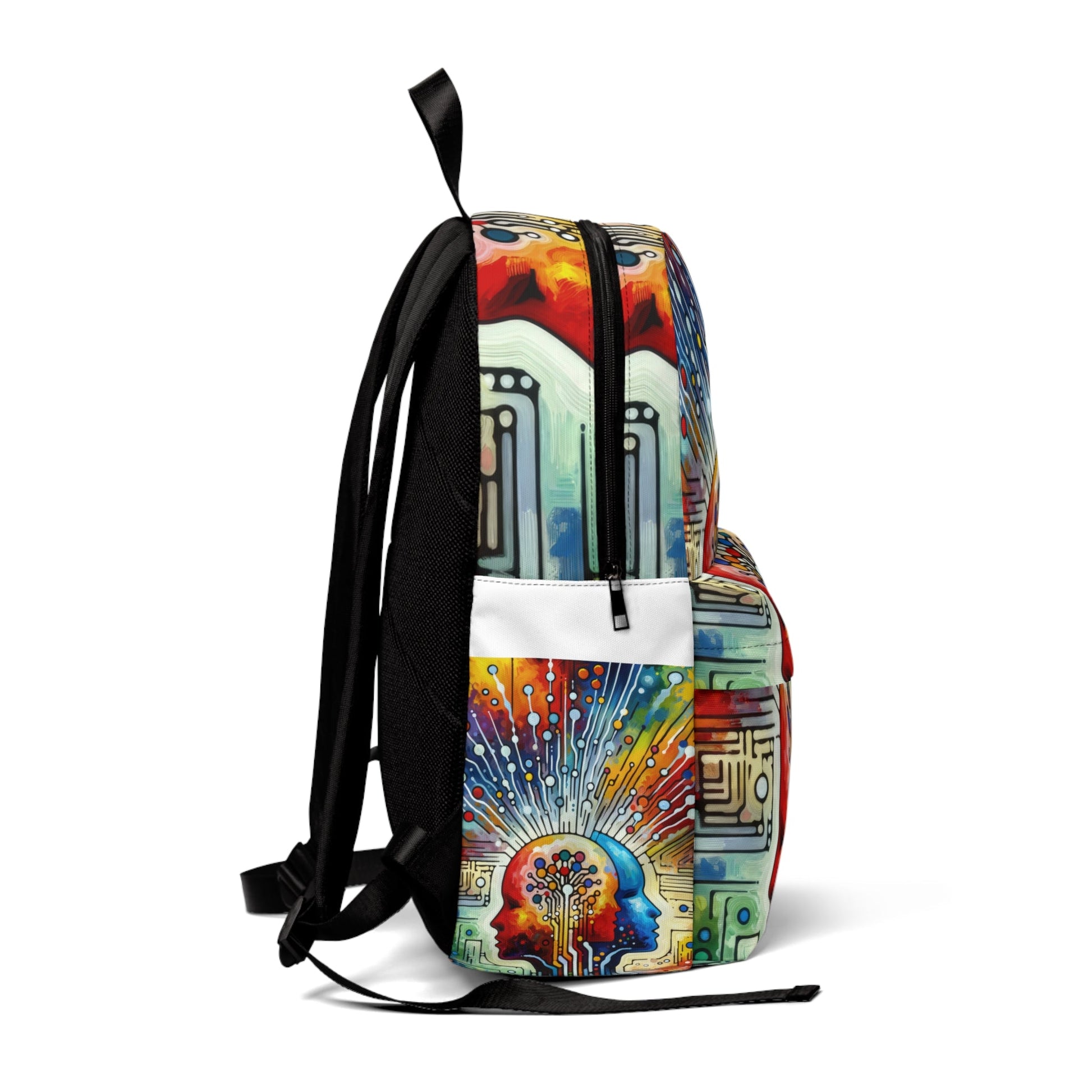 Empathetic Connection Abstract Unisex Classic Backpack - ATUH.ART