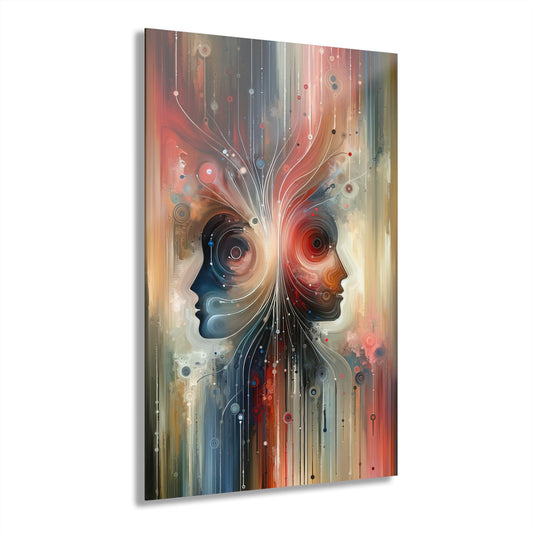 Empathetic Exchange Essence Acrylic Prints (French Cleat Hanging) - ATUH.ART