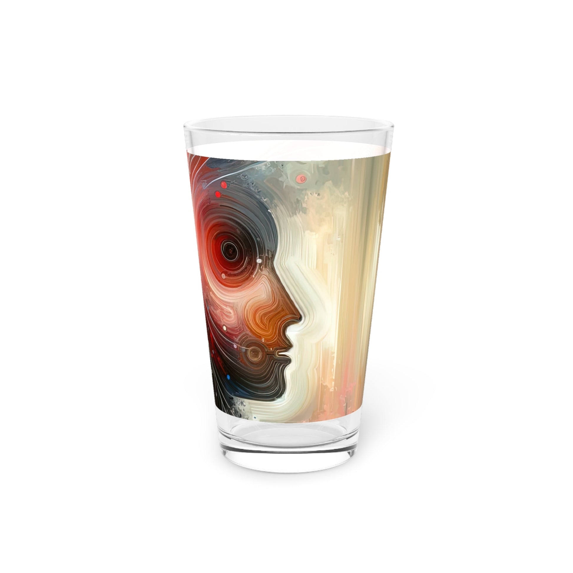 Empathetic Exchange Essence Pint Glass, 16oz - ATUH.ART