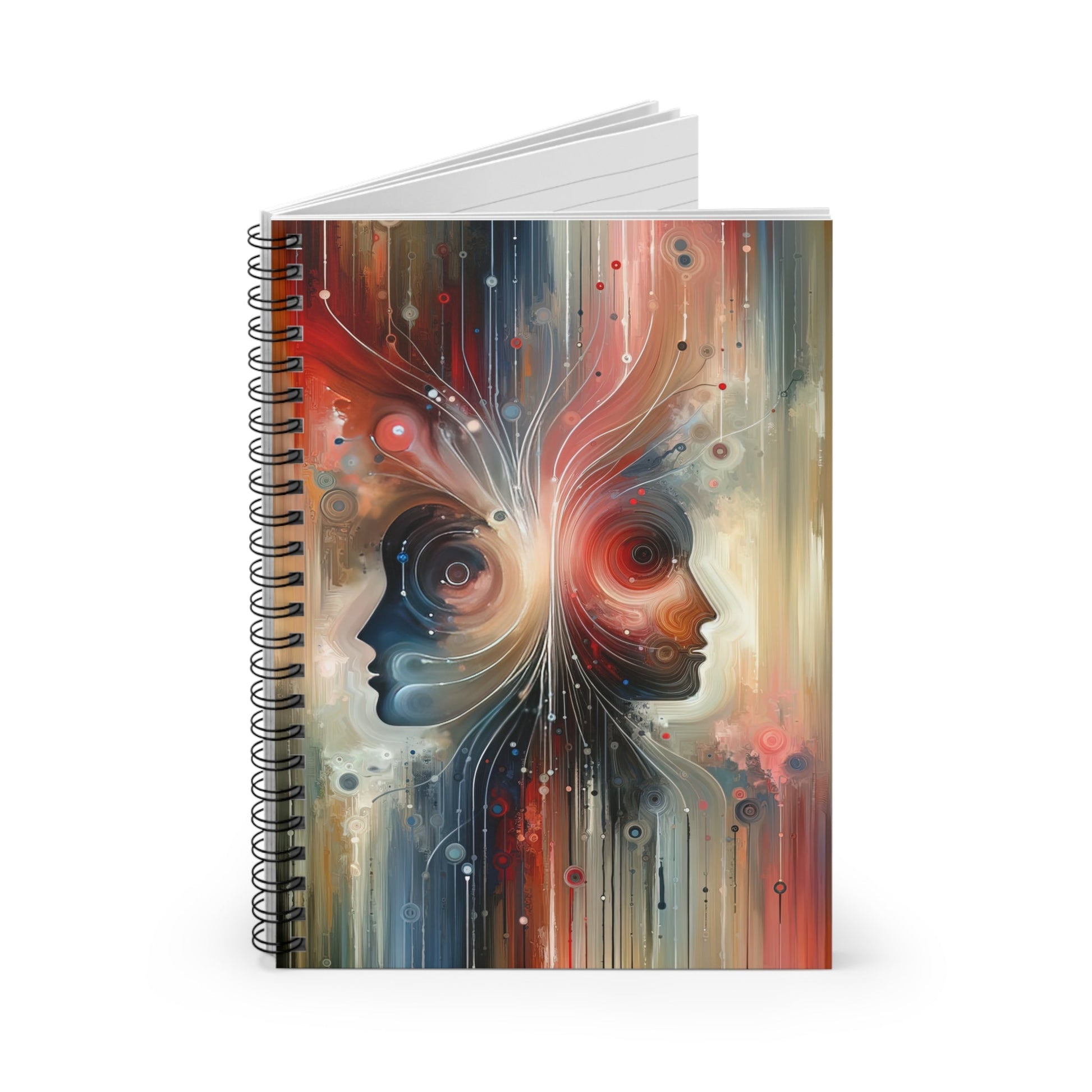 Empathetic Exchange Essence Spiral Notebook - Ruled Line - ATUH.ART