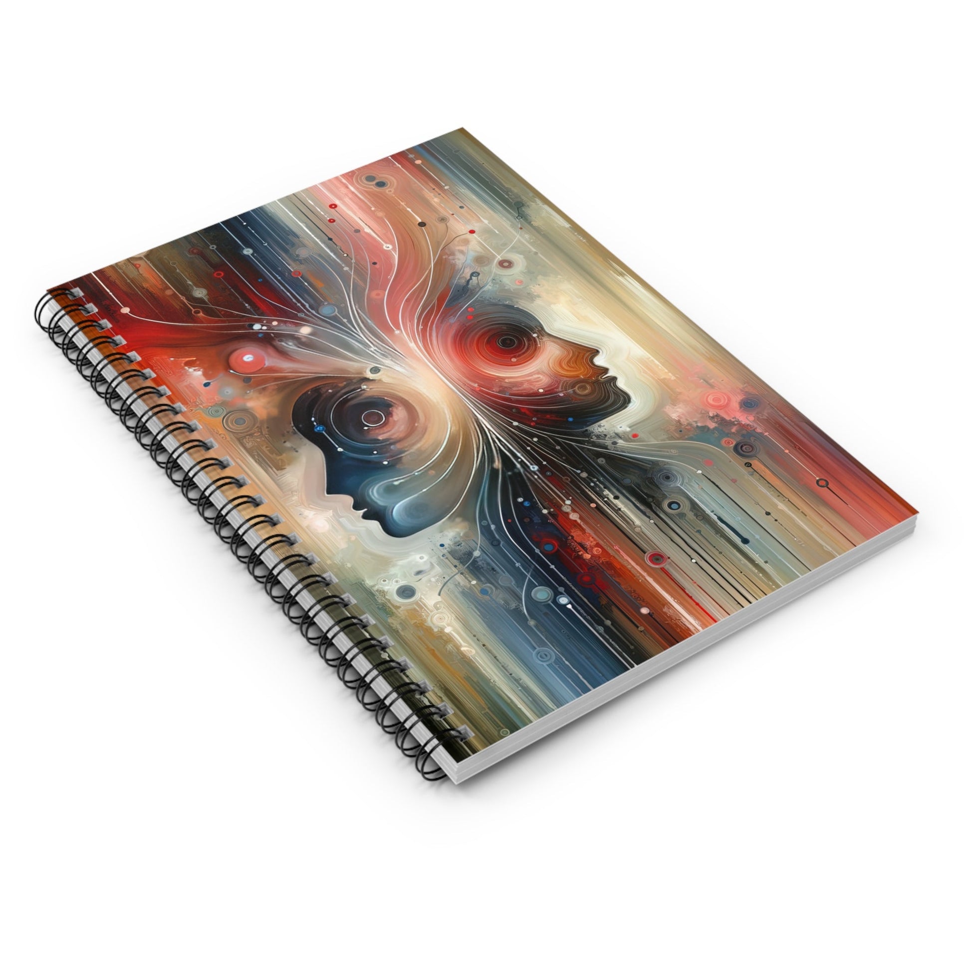 Empathetic Exchange Essence Spiral Notebook - Ruled Line - ATUH.ART