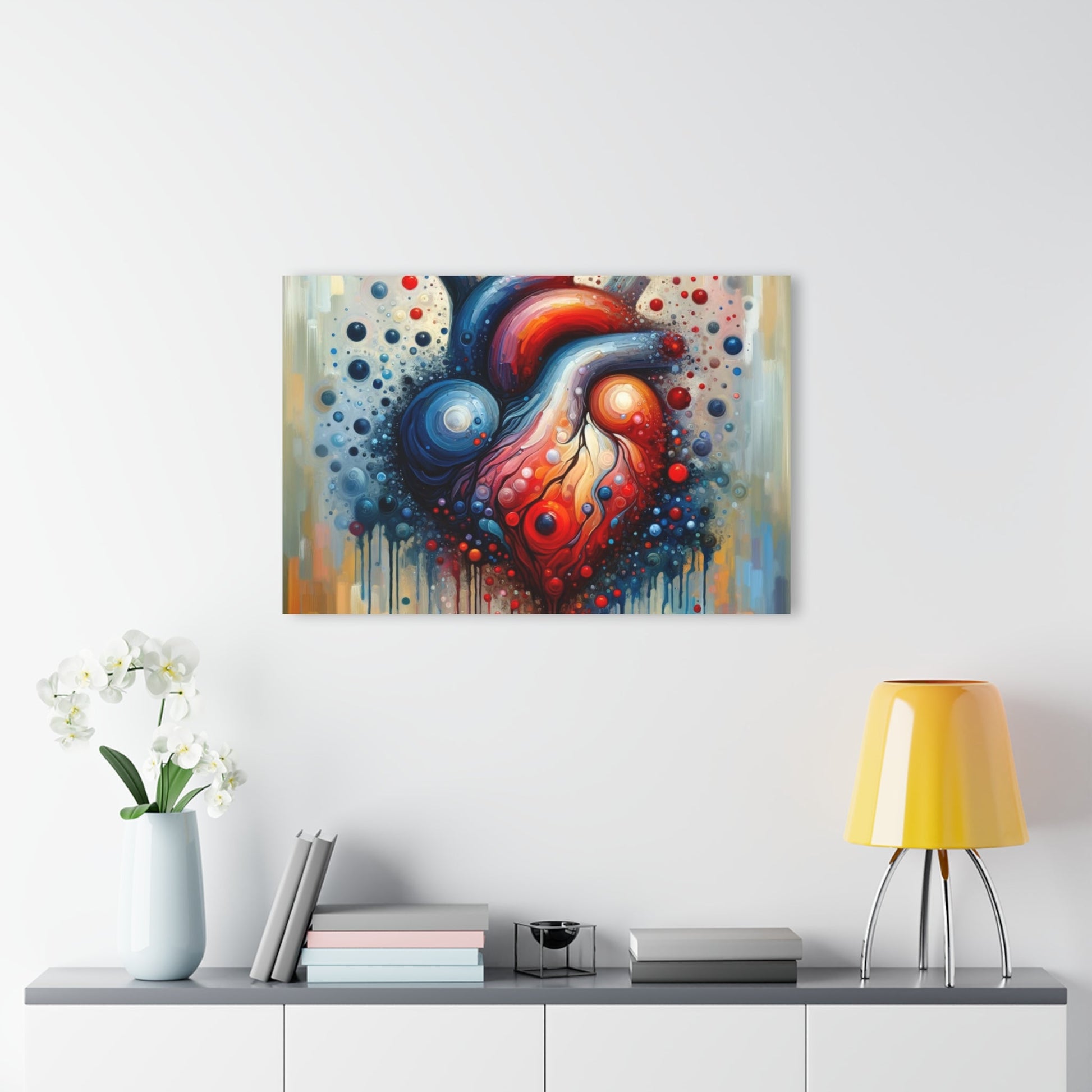 Empathetic Heart Expression Acrylic Prints (French Cleat Hanging) - ATUH.ART