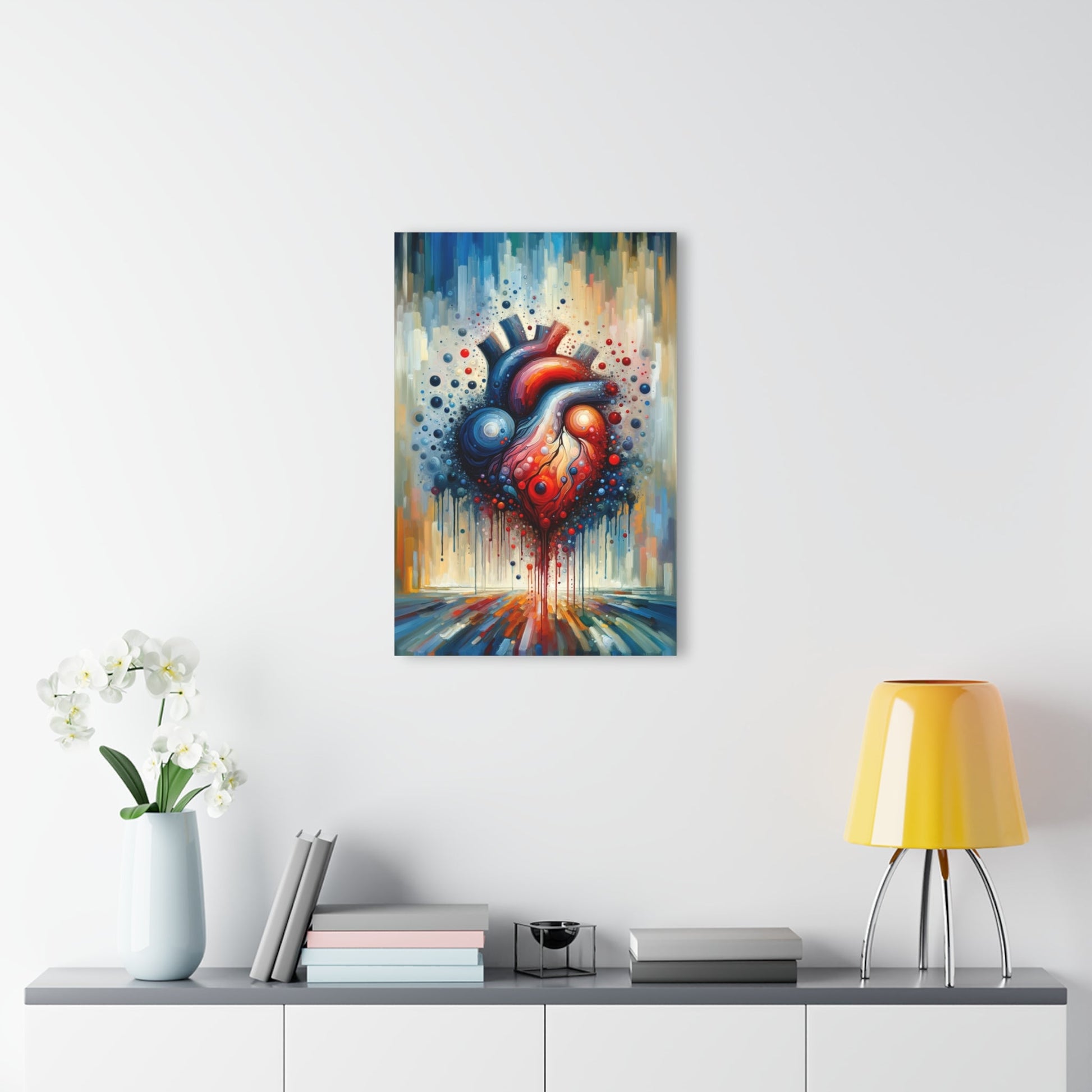 Empathetic Heart Expression Acrylic Prints (French Cleat Hanging) - ATUH.ART