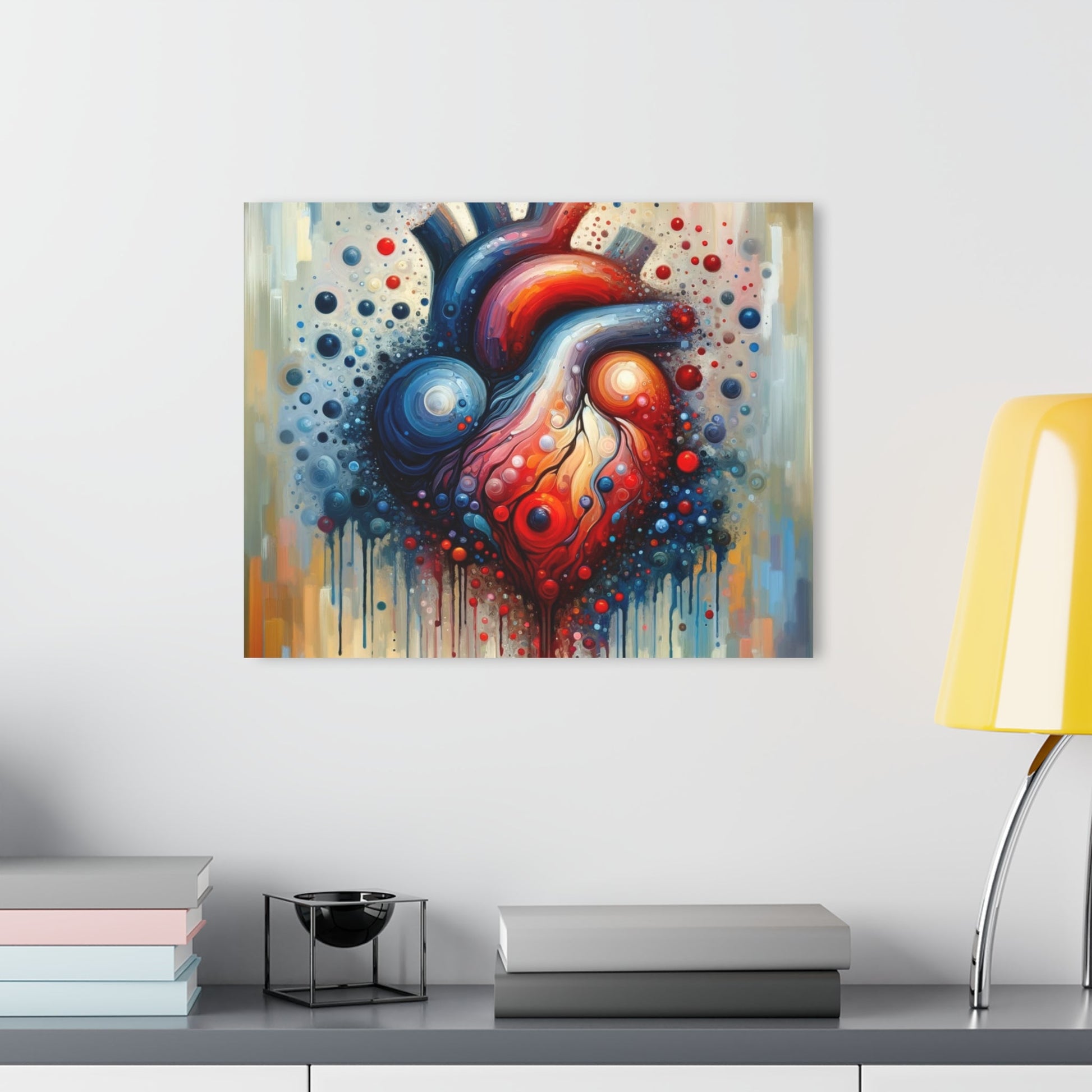 Empathetic Heart Expression Acrylic Prints (French Cleat Hanging) - ATUH.ART
