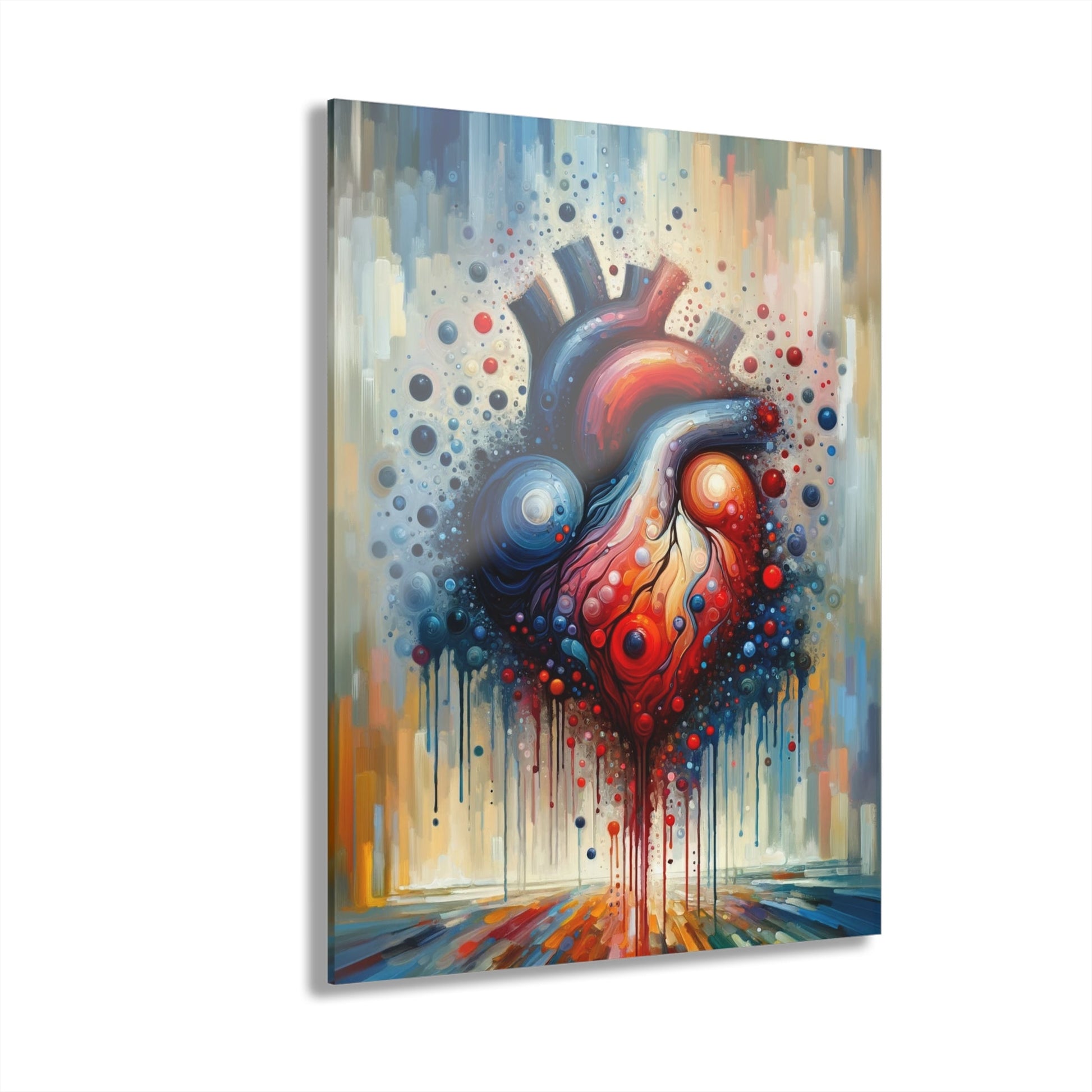 Empathetic Heart Expression Acrylic Prints (French Cleat Hanging) - ATUH.ART