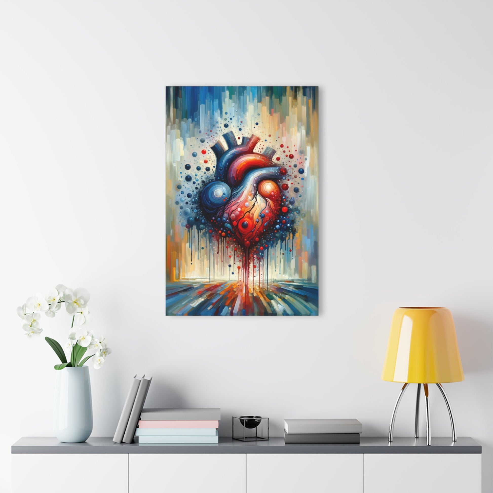 Empathetic Heart Expression Acrylic Prints (French Cleat Hanging) - ATUH.ART