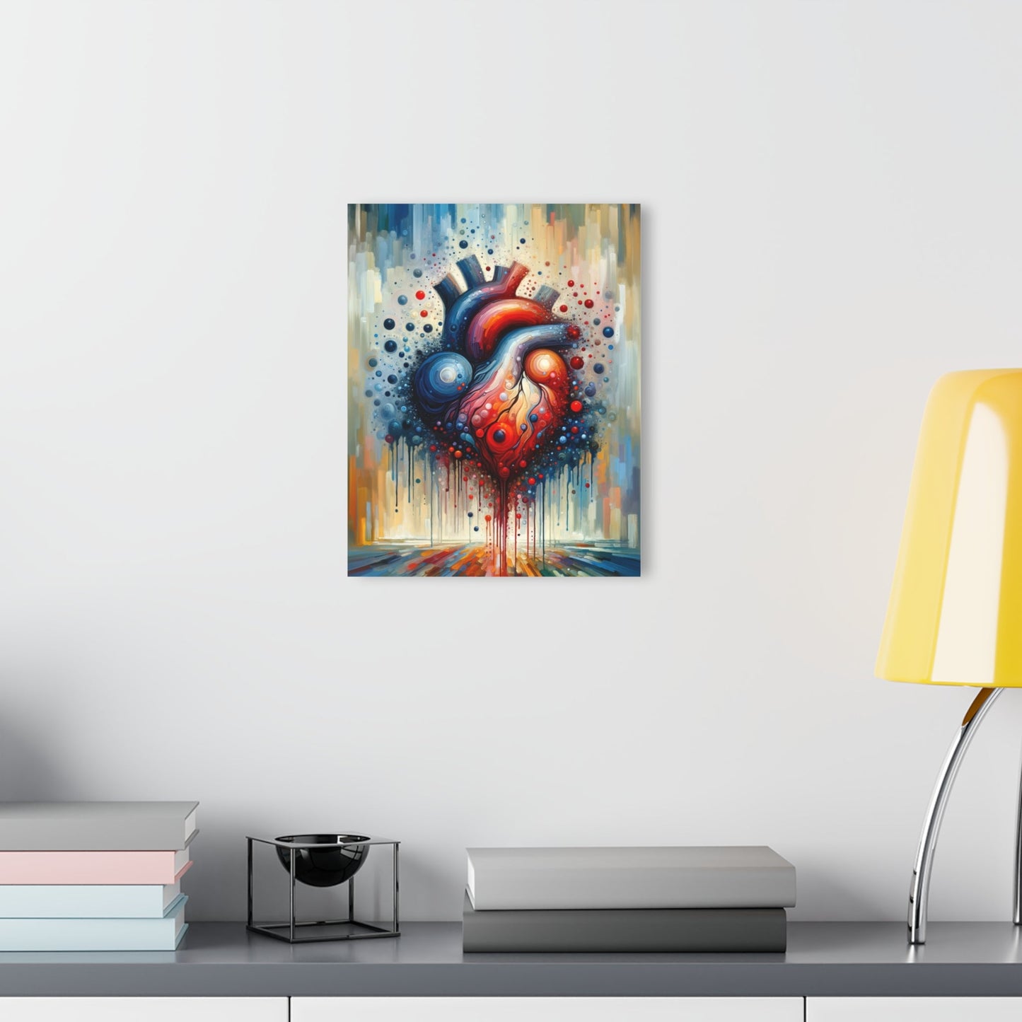 Empathetic Heart Expression Acrylic Prints (French Cleat Hanging) - ATUH.ART