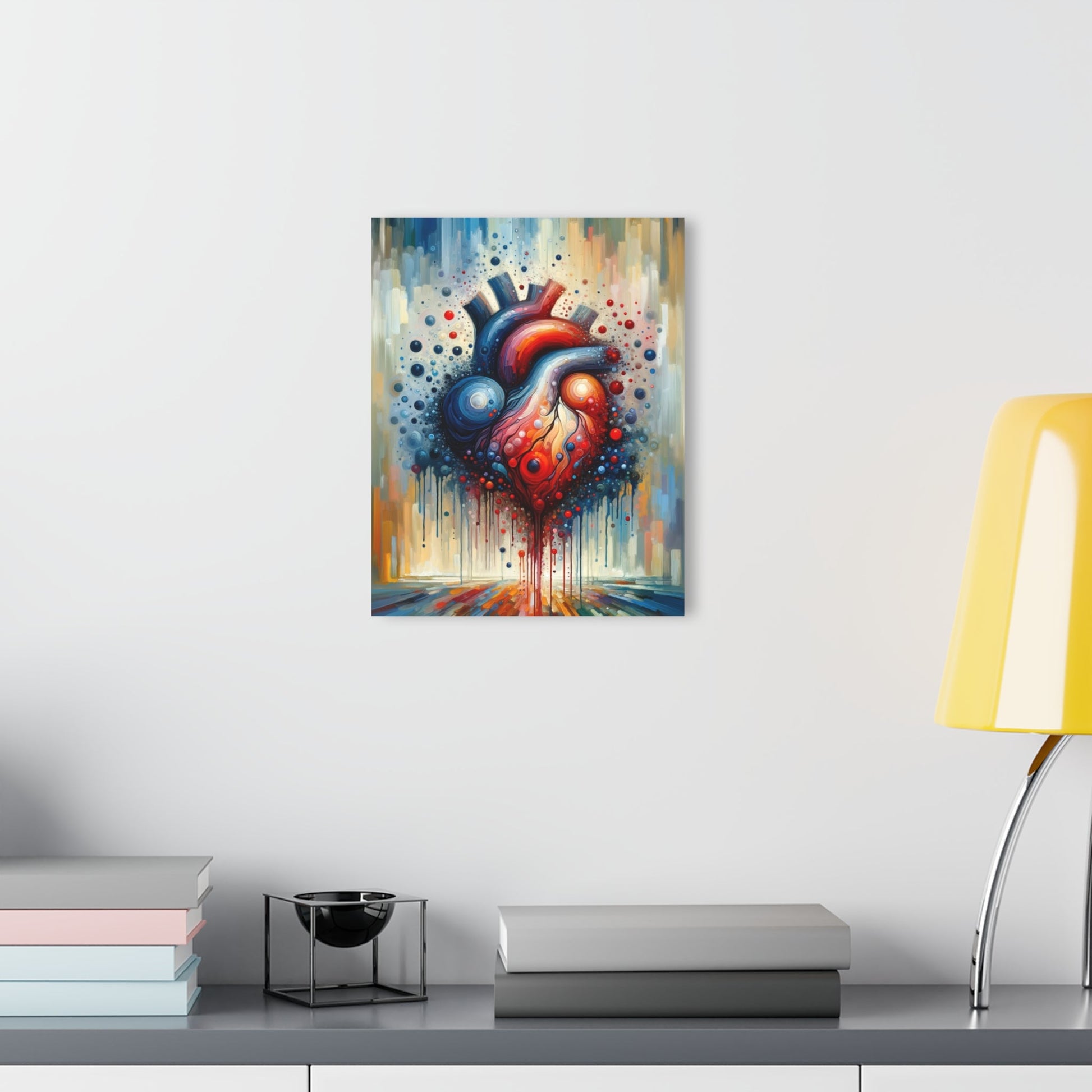 Empathetic Heart Expression Acrylic Prints (French Cleat Hanging) - ATUH.ART