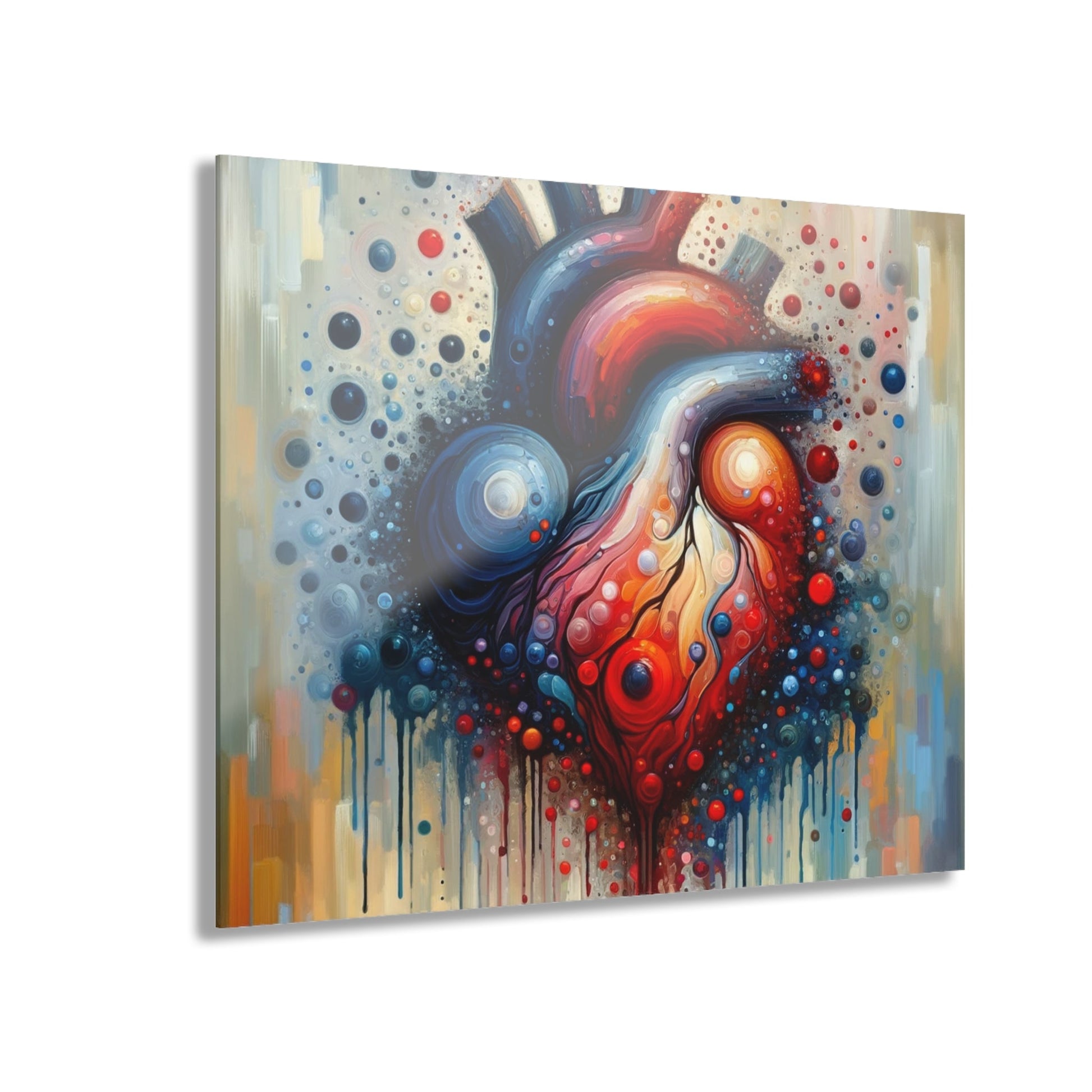 Empathetic Heart Expression Acrylic Prints (French Cleat Hanging) - ATUH.ART