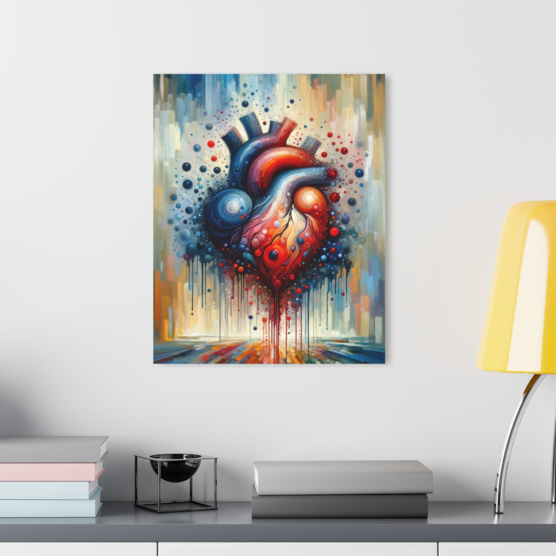 Empathetic Heart Expression Acrylic Prints (French Cleat Hanging) - ATUH.ART