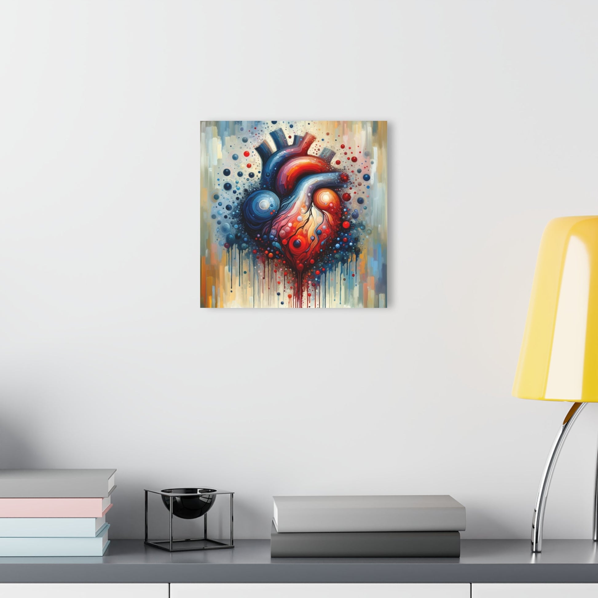 Empathetic Heart Expression Acrylic Prints (French Cleat Hanging) - ATUH.ART
