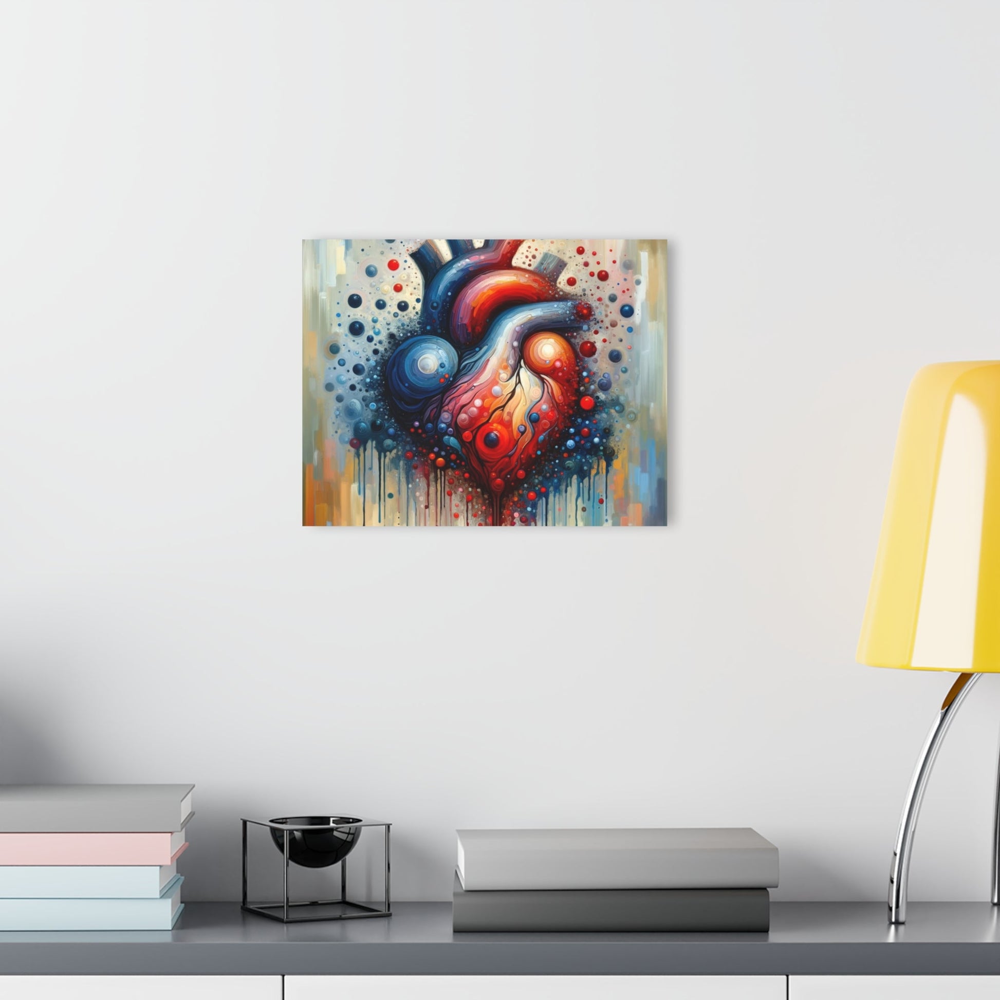 Empathetic Heart Expression Acrylic Prints (French Cleat Hanging) - ATUH.ART