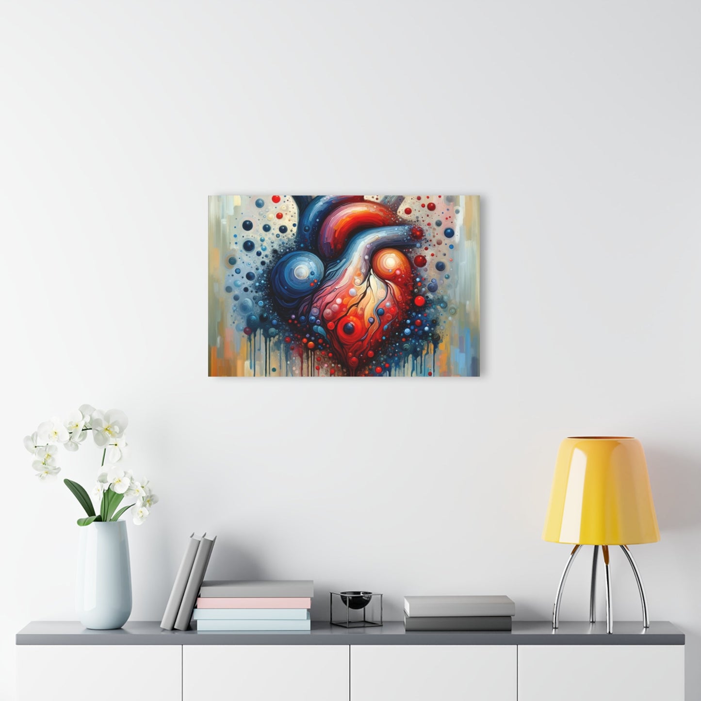 Empathetic Heart Expression Acrylic Prints (French Cleat Hanging) - ATUH.ART