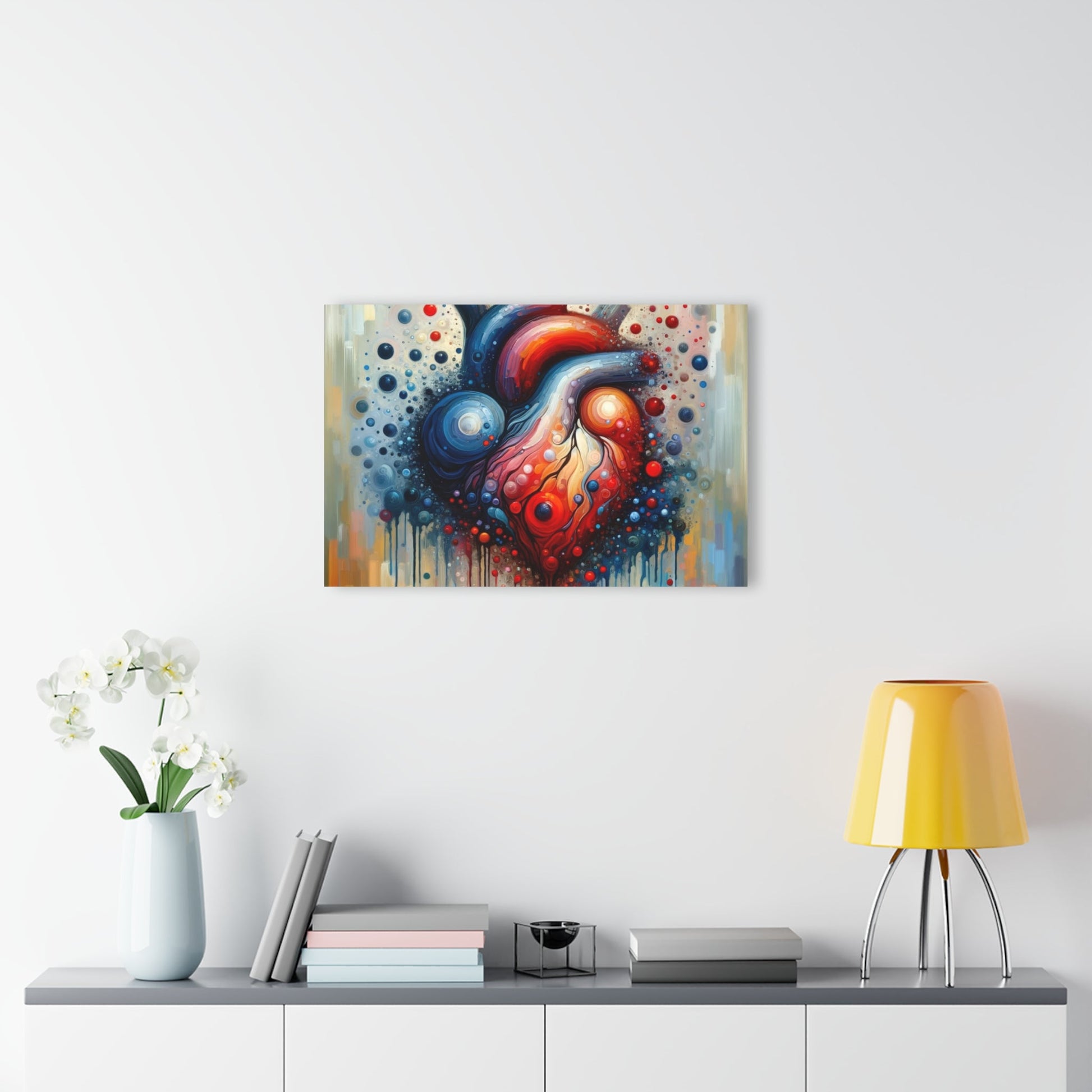 Empathetic Heart Expression Acrylic Prints (French Cleat Hanging) - ATUH.ART