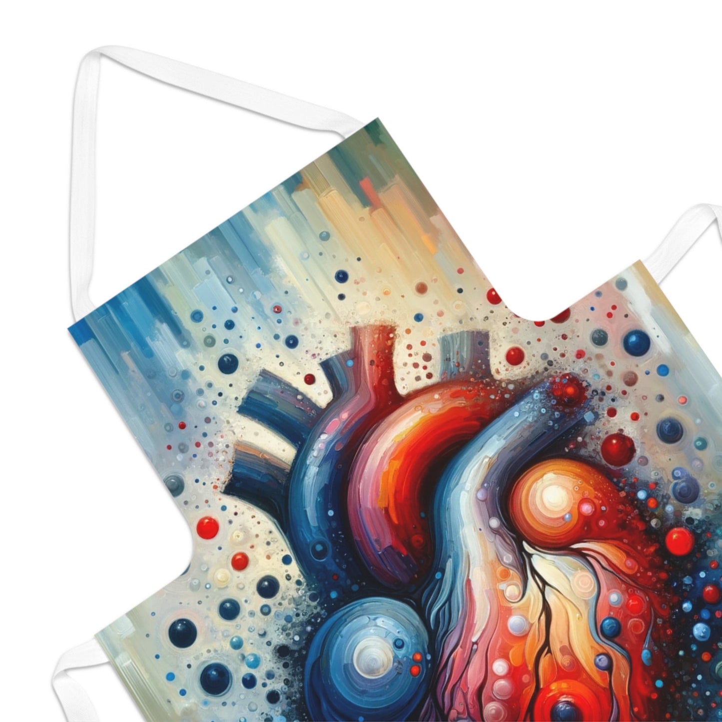 Empathetic Heart Expression Adult Apron (AOP) - ATUH.ART