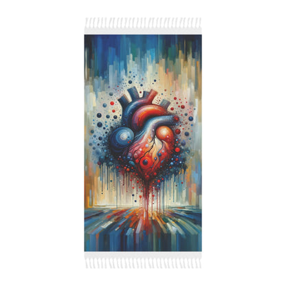 Empathetic Heart Expression Boho Beach Cloth - ATUH.ART