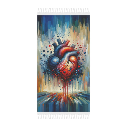 Empathetic Heart Expression Boho Beach Cloth - ATUH.ART