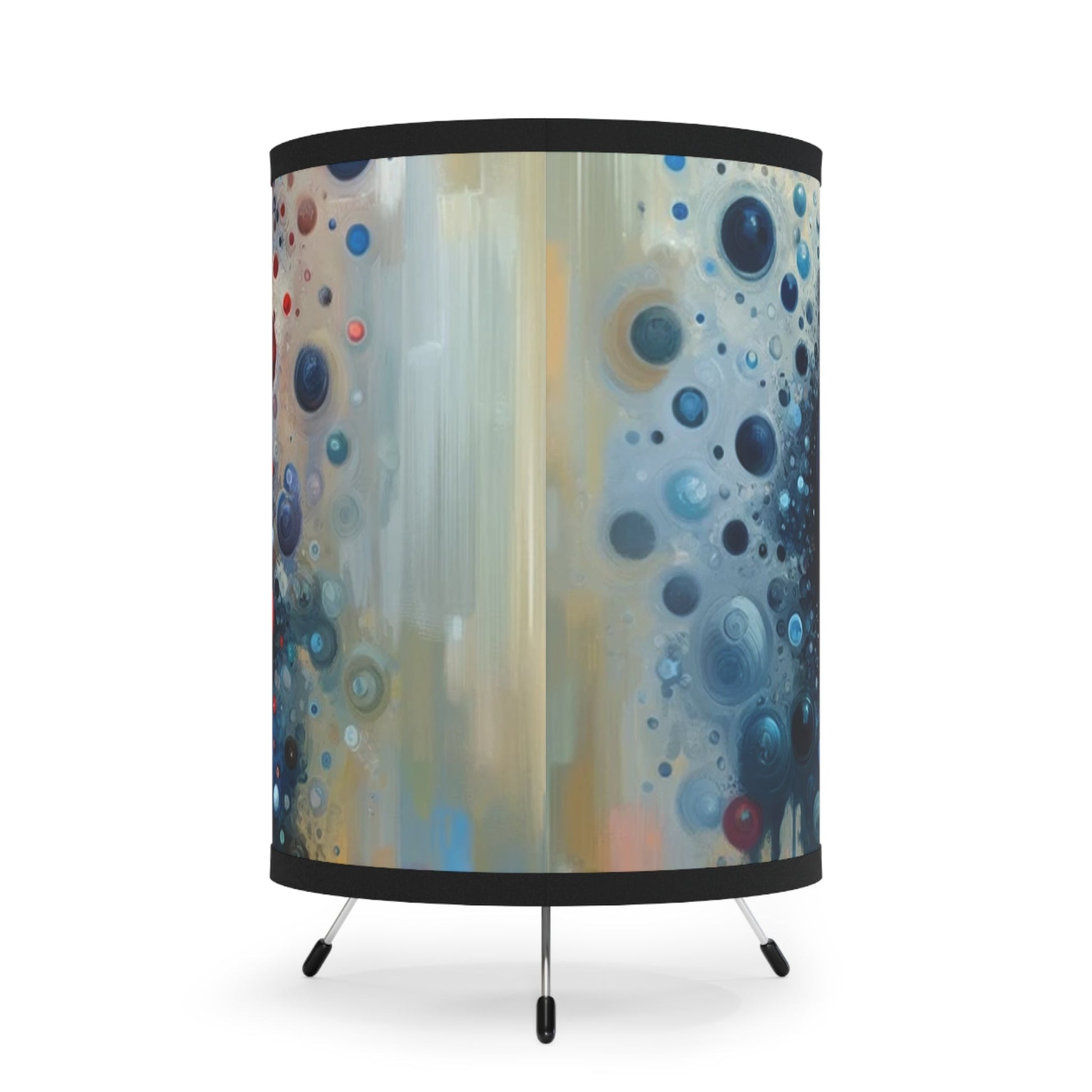 Empathetic Heart Expression Tripod Lamp with High-Res Printed Shade, US\CA plug - ATUH.ART
