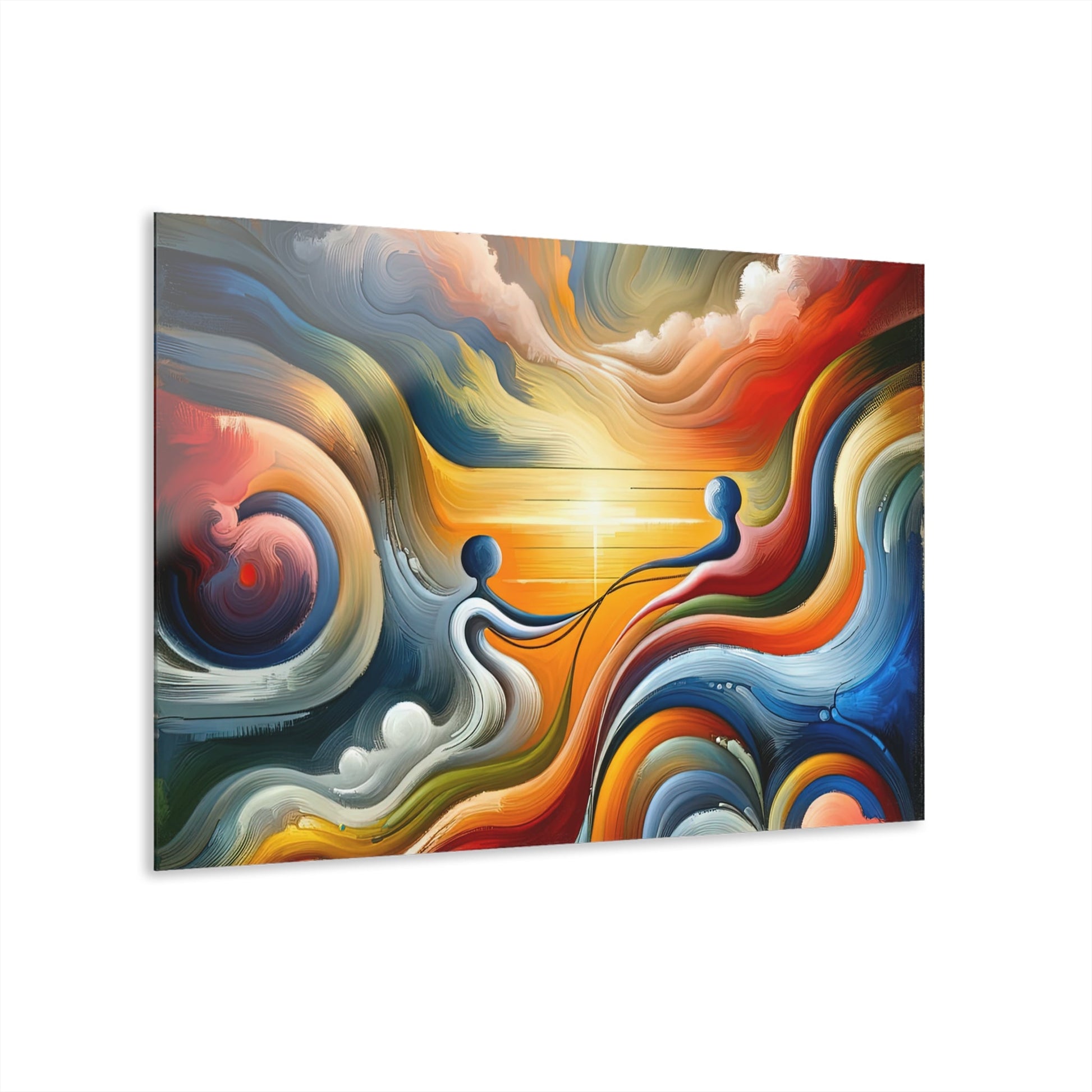 Empathetic Lifeline Abstract Acrylic Prints (French Cleat Hanging) - ATUH.ART