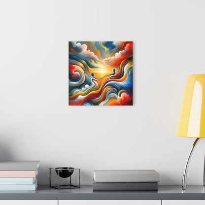 Empathetic Lifeline Abstract Acrylic Prints (French Cleat Hanging) - ATUH.ART