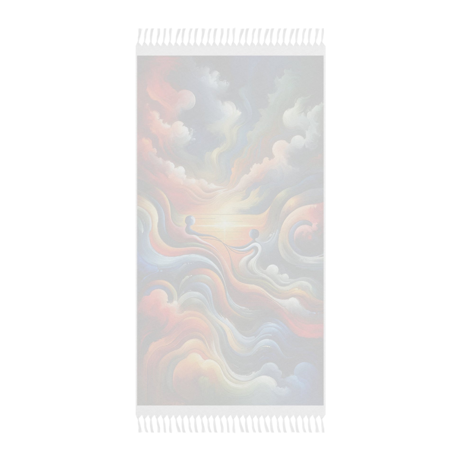 Empathetic Lifeline Abstract Boho Beach Cloth - ATUH.ART