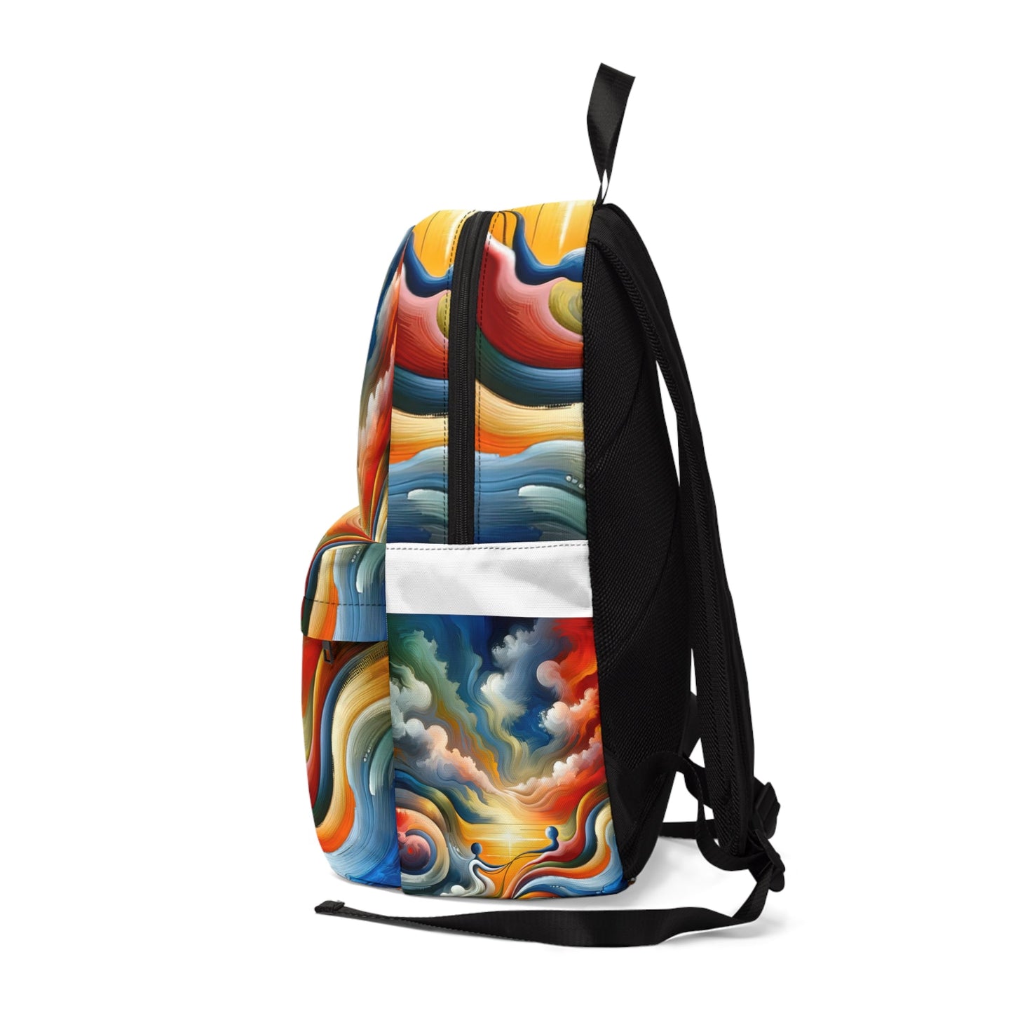 Empathetic Lifeline Abstract Unisex Classic Backpack - ATUH.ART