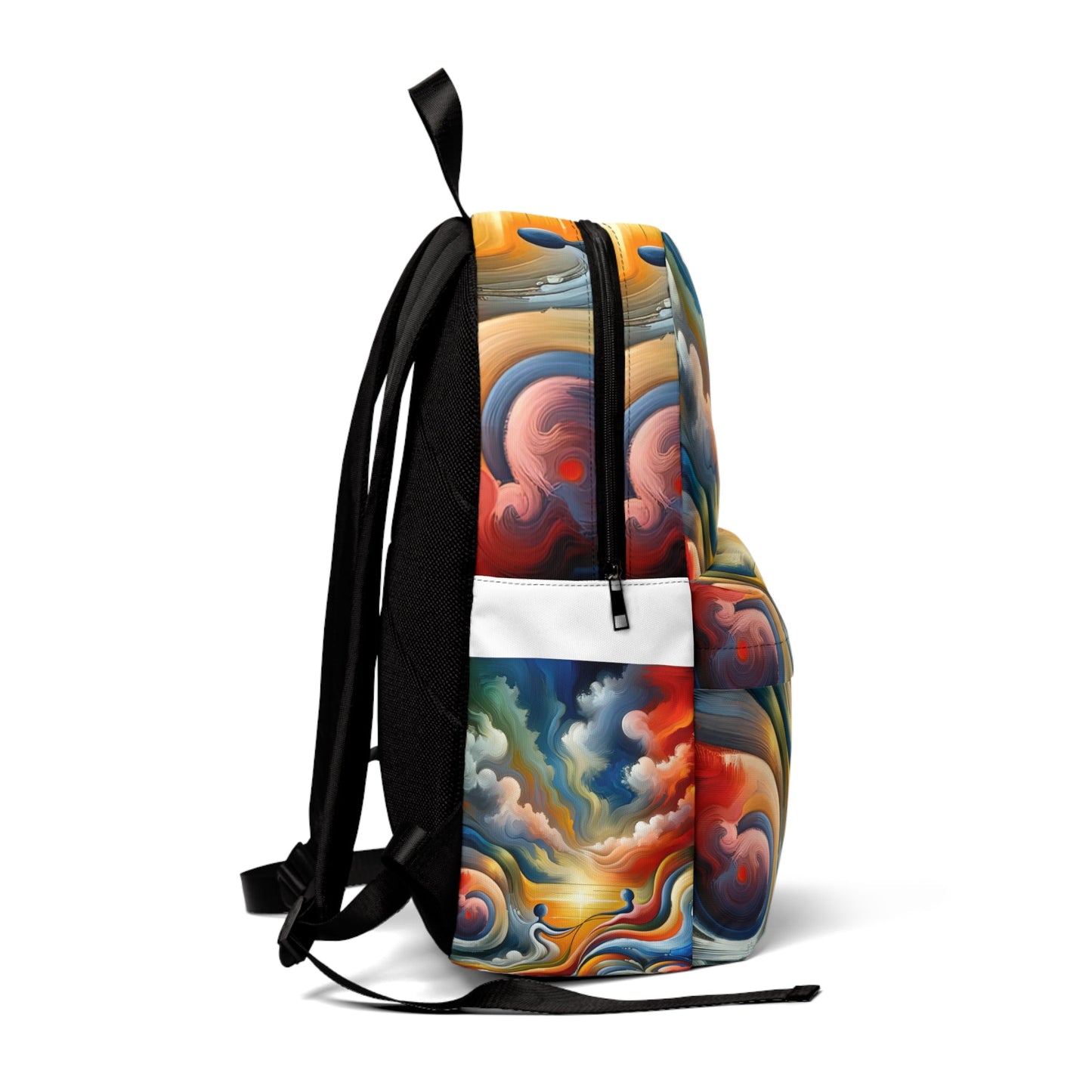 Empathetic Lifeline Abstract Unisex Classic Backpack - ATUH.ART