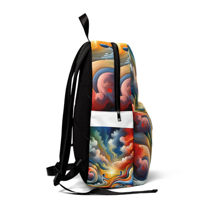 Empathetic Lifeline Abstract Unisex Classic Backpack - ATUH.ART