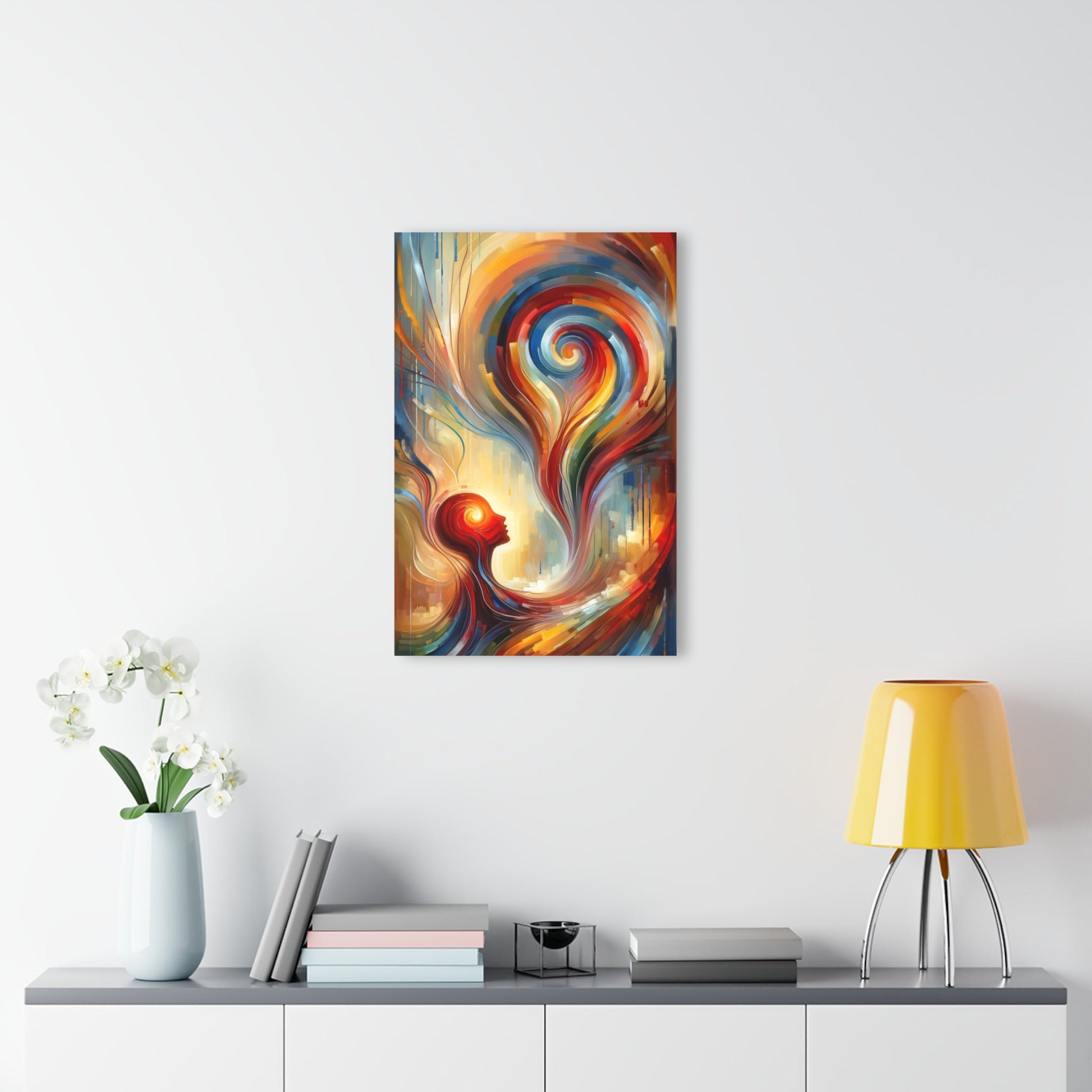 Empathetic Spiral Dialogue Acrylic Prints (French Cleat Hanging) - ATUH.ART