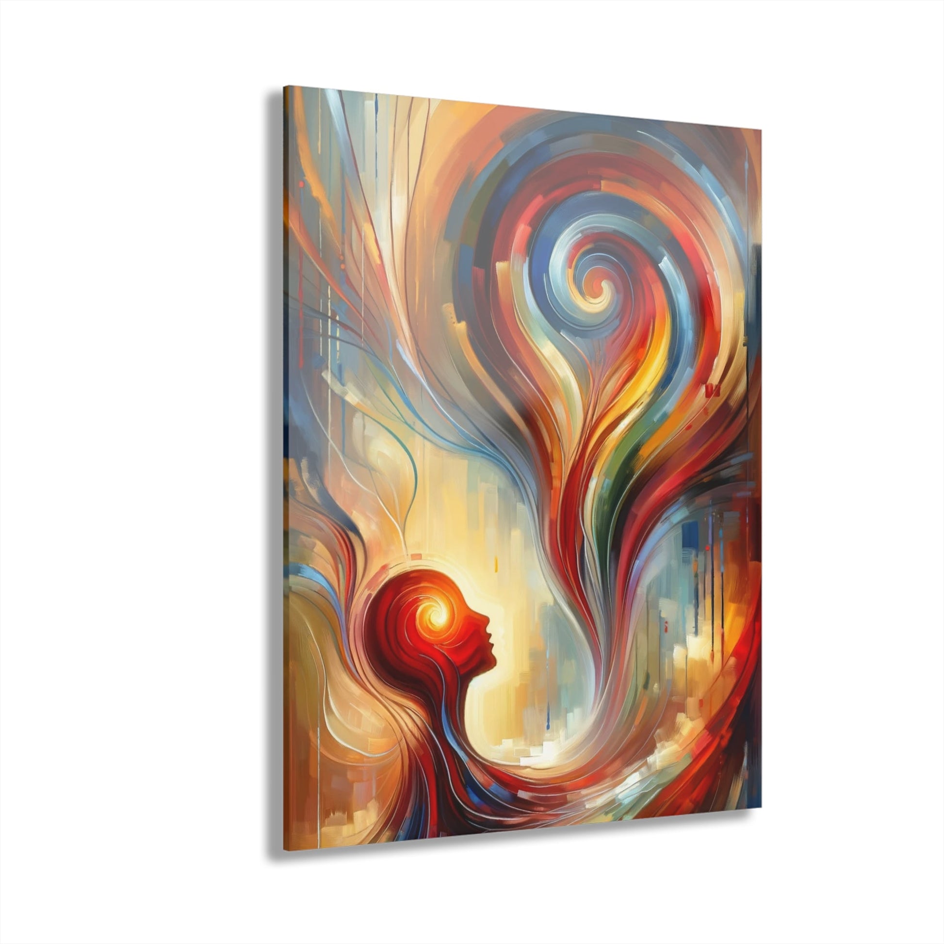 Empathetic Spiral Dialogue Acrylic Prints (French Cleat Hanging) - ATUH.ART