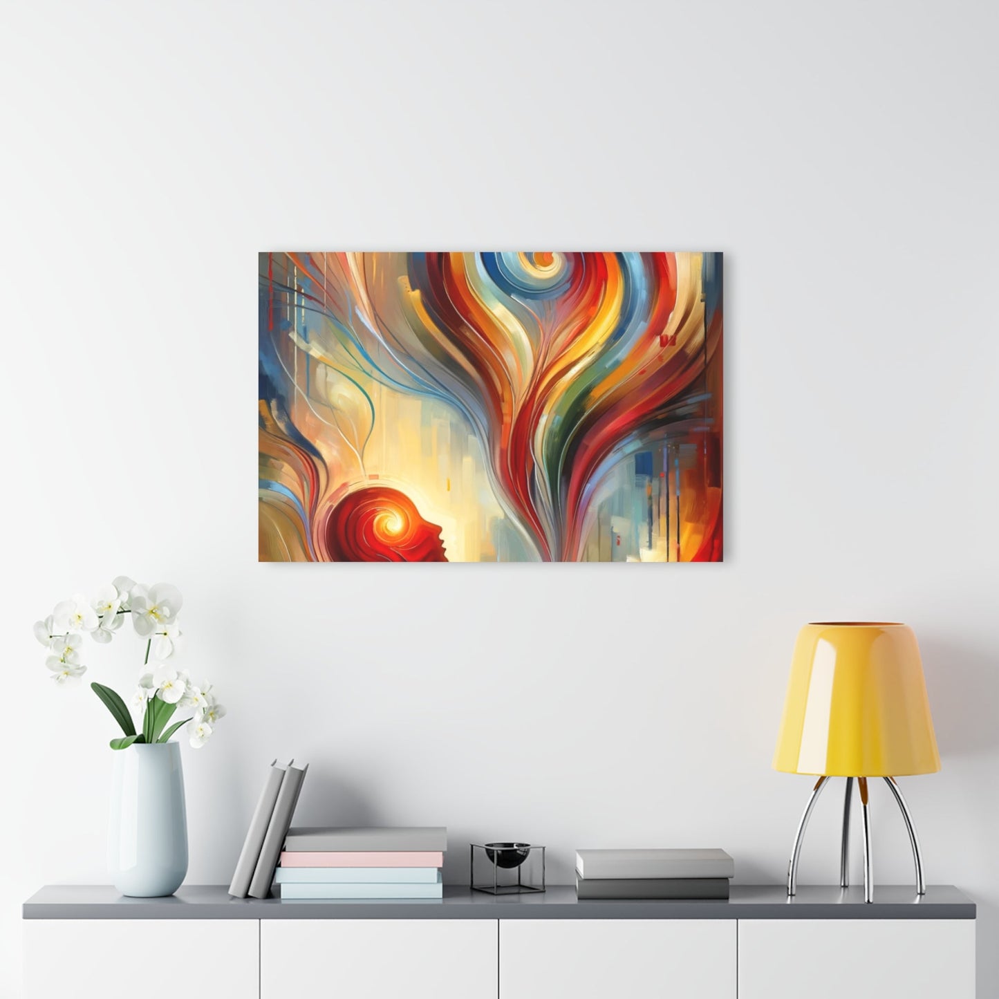 Empathetic Spiral Dialogue Acrylic Prints (French Cleat Hanging) - ATUH.ART