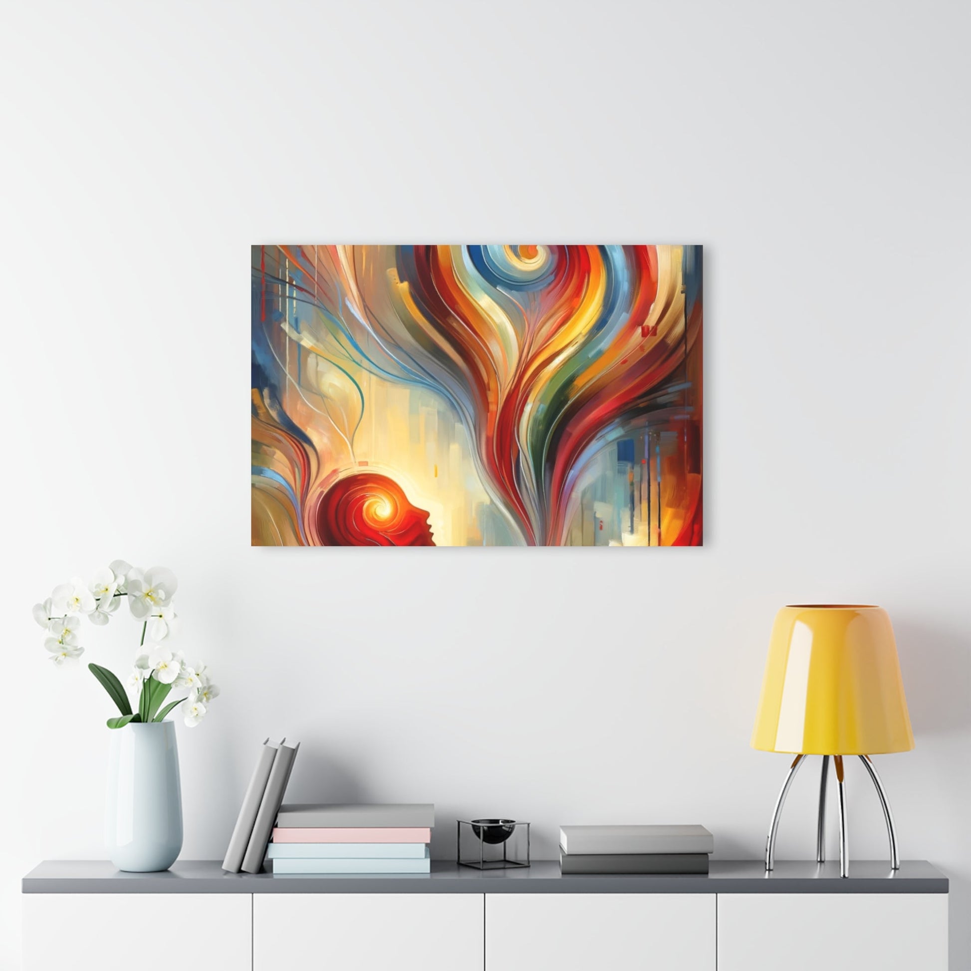 Empathetic Spiral Dialogue Acrylic Prints (French Cleat Hanging) - ATUH.ART