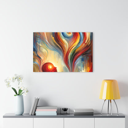 Empathetic Spiral Dialogue Acrylic Prints (French Cleat Hanging) - ATUH.ART