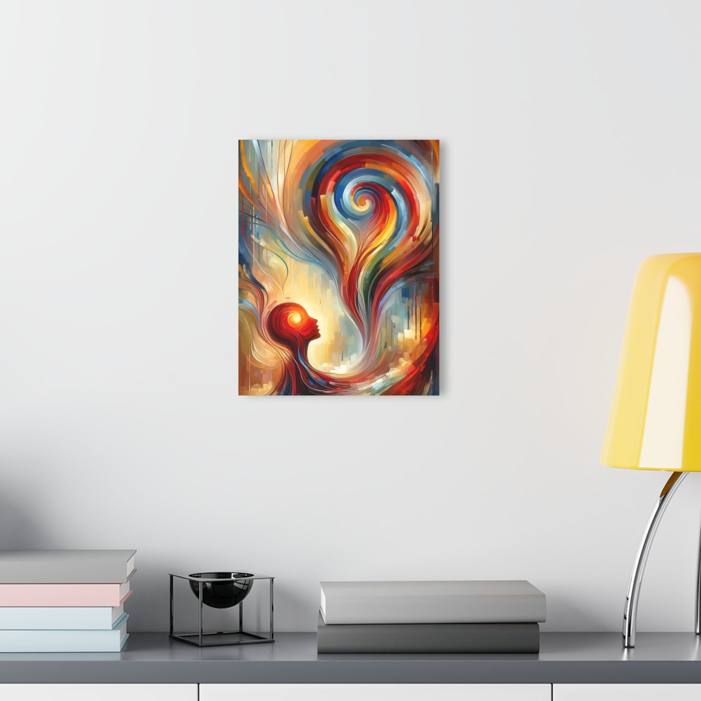 Empathetic Spiral Dialogue Acrylic Prints (French Cleat Hanging) - ATUH.ART