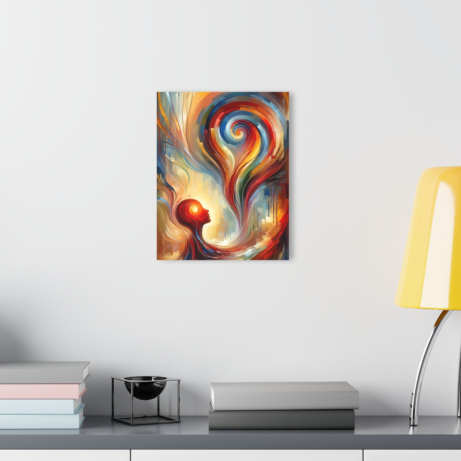 Empathetic Spiral Dialogue Acrylic Prints (French Cleat Hanging) - ATUH.ART
