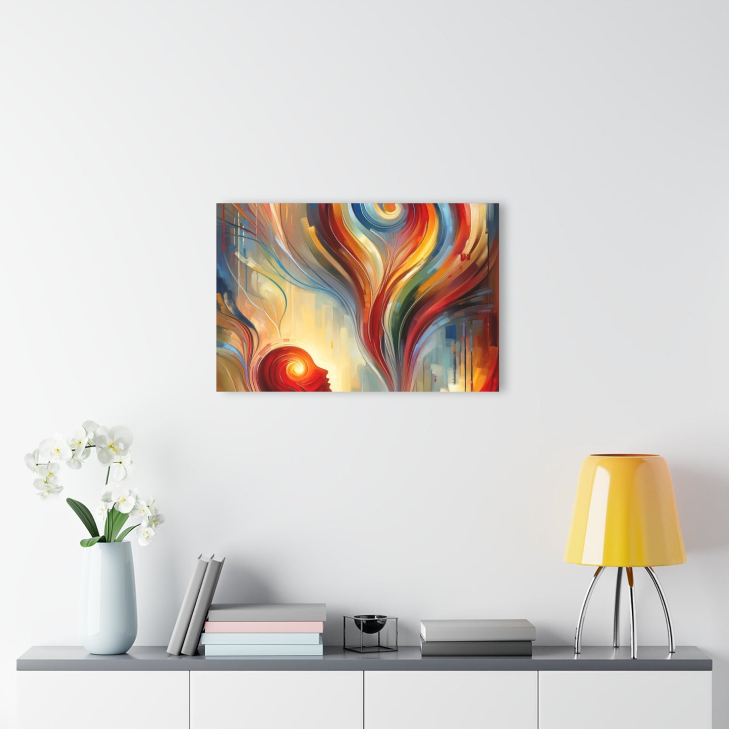 Empathetic Spiral Dialogue Acrylic Prints (French Cleat Hanging) - ATUH.ART