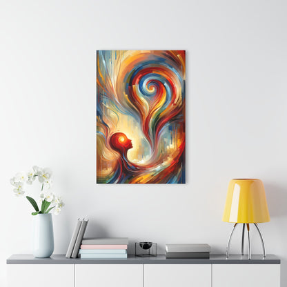 Empathetic Spiral Dialogue Acrylic Prints (French Cleat Hanging) - ATUH.ART