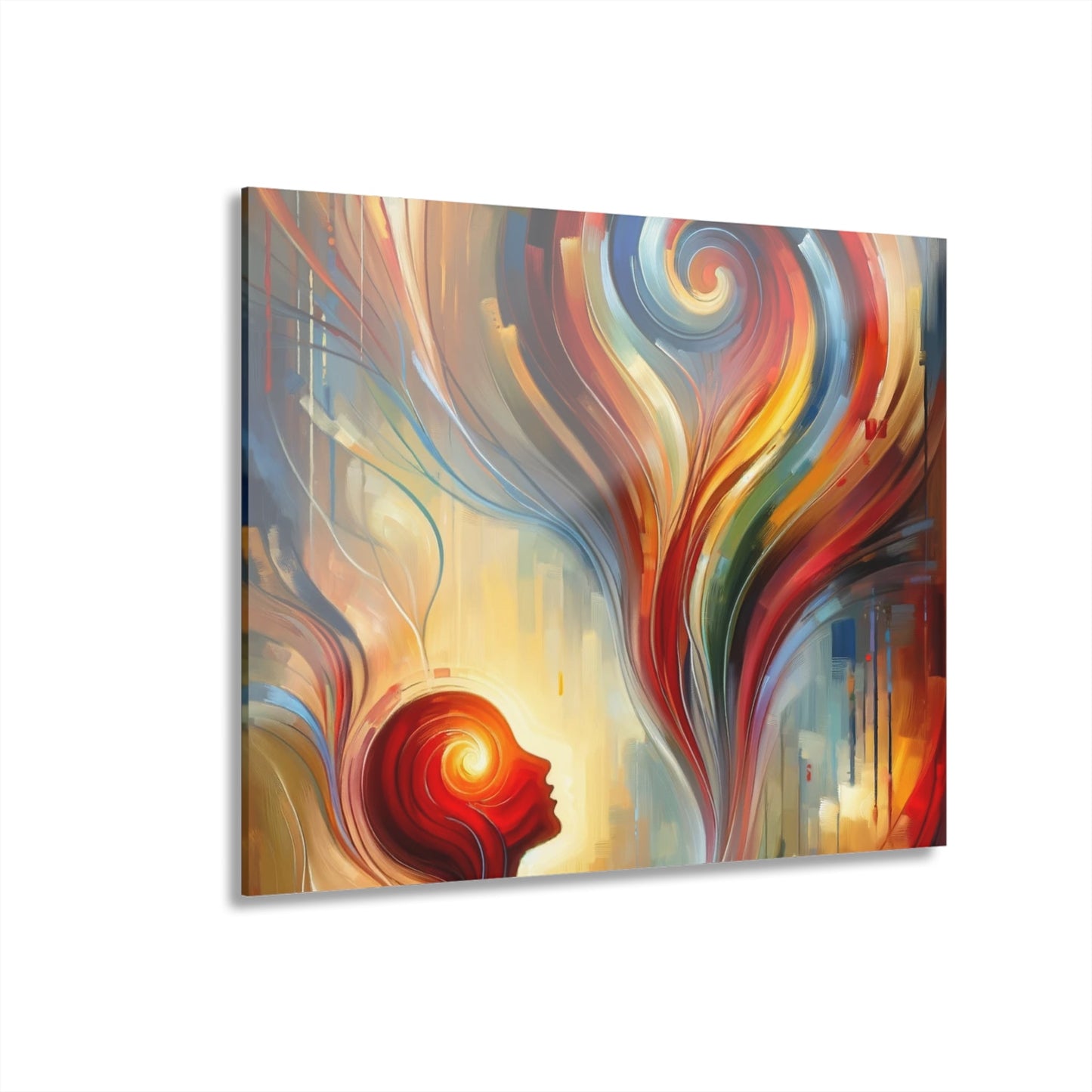 Empathetic Spiral Dialogue Acrylic Prints (French Cleat Hanging) - ATUH.ART