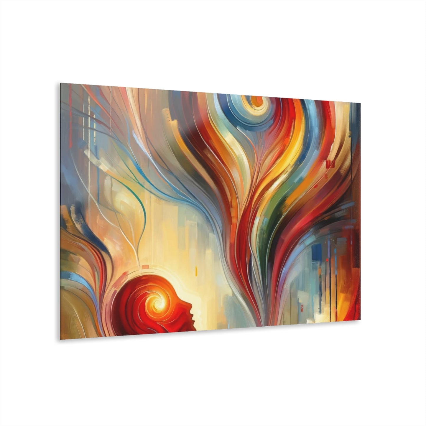 Empathetic Spiral Dialogue Acrylic Prints (French Cleat Hanging) - ATUH.ART