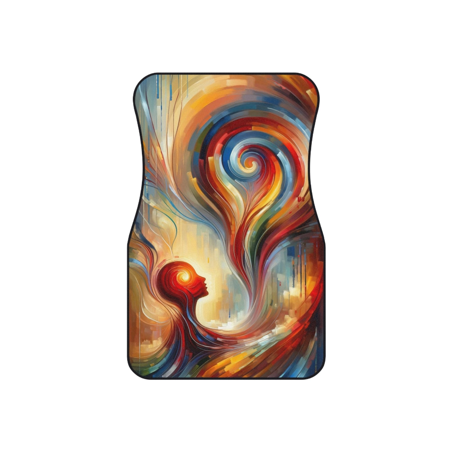 Empathetic Spiral Dialogue Car Mats (2x Front) - ATUH.ART