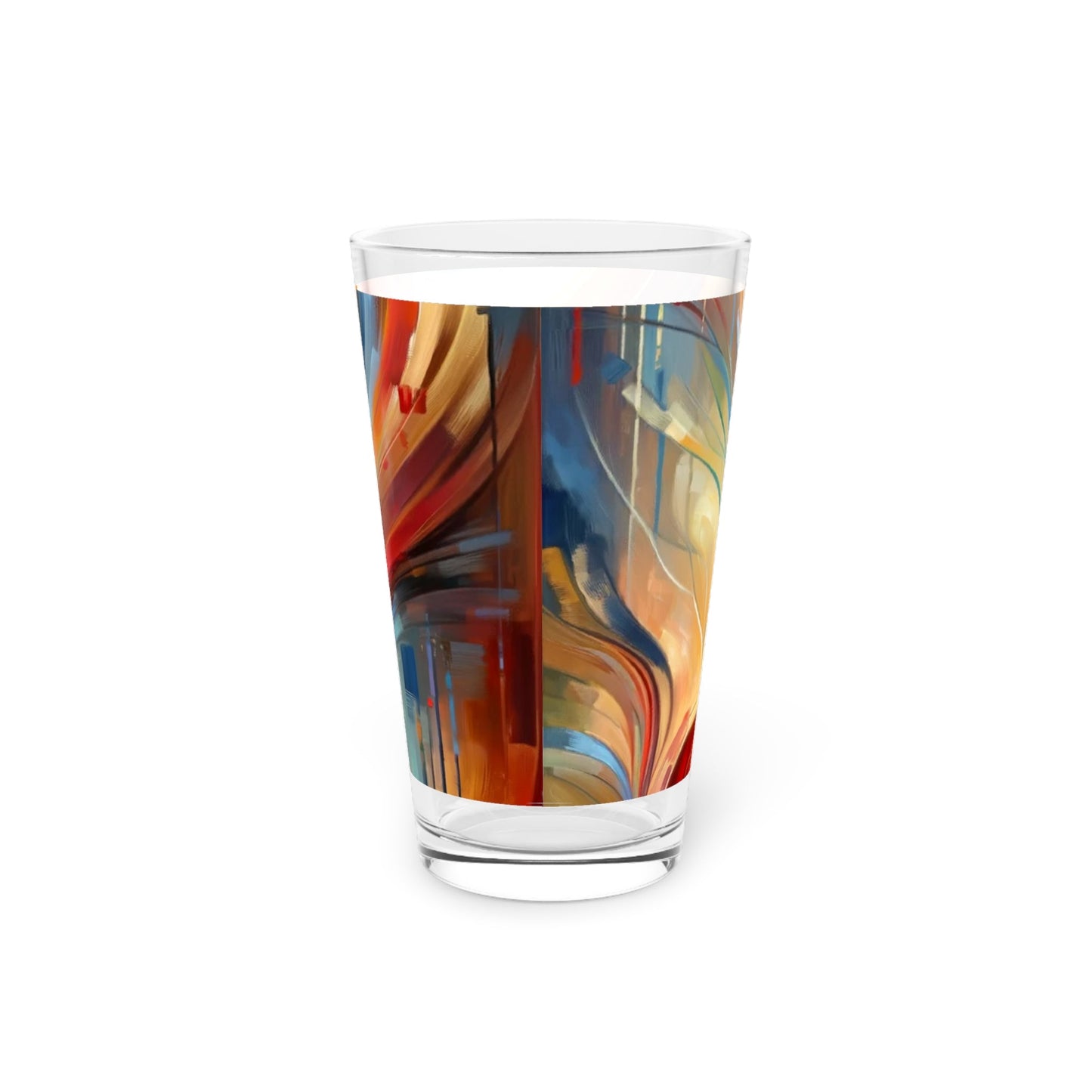 Empathetic Spiral Dialogue Pint Glass, 16oz - ATUH.ART