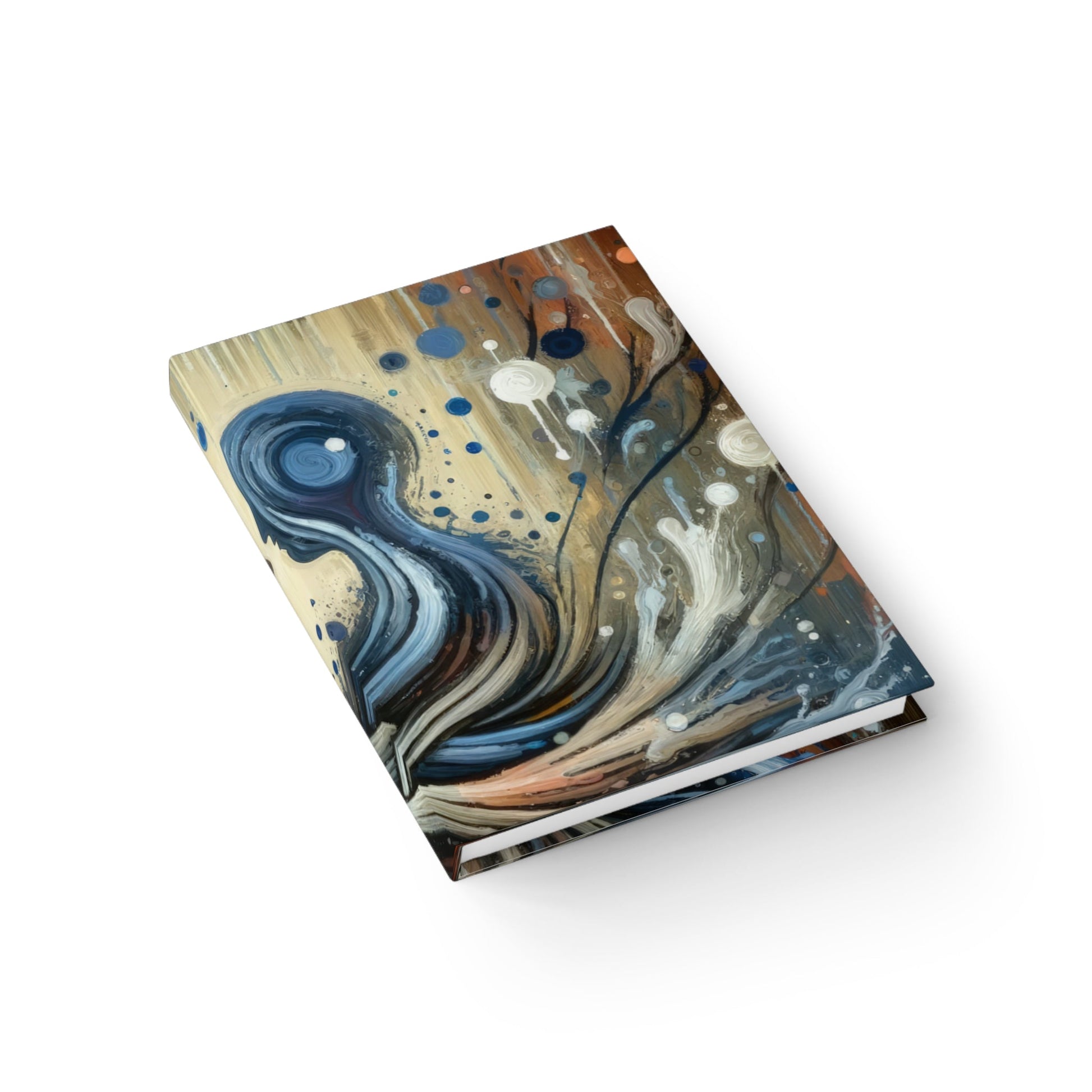 Empathic Connection Tachism Journal - Blank - ATUH.ART