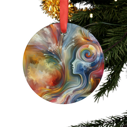 Empathy Binding Spirit Acrylic Ornament with Ribbon - ATUH.ART