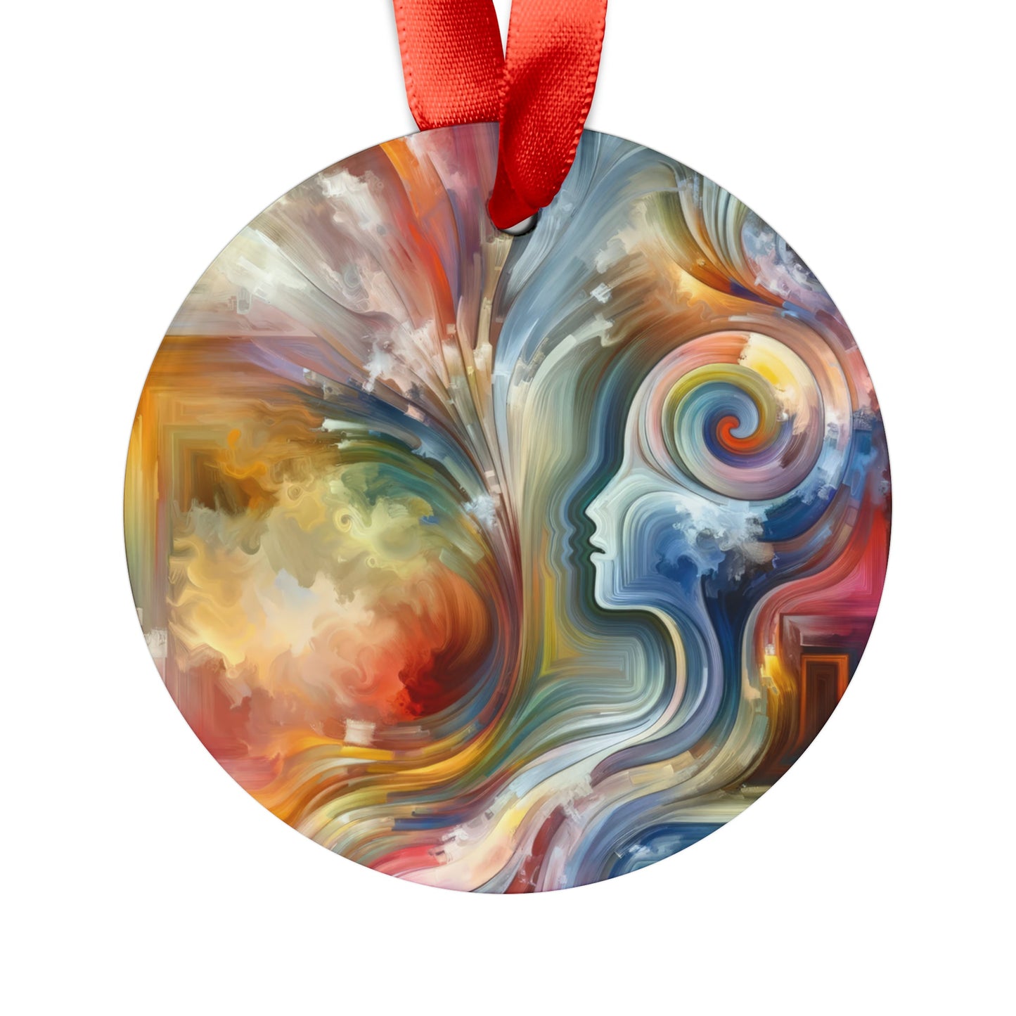 Empathy Binding Spirit Acrylic Ornament with Ribbon - ATUH.ART